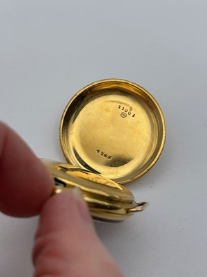 Lot 263 - Three antique watches, comprising a gold cased...