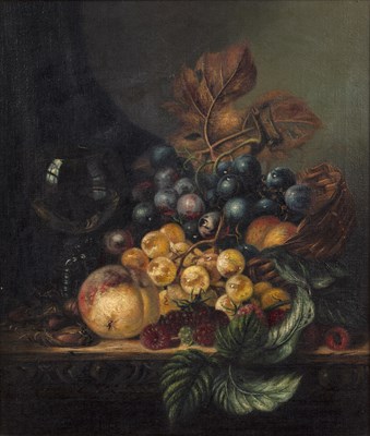 Lot 445 - G * W * (early 20th century) Still life - an...