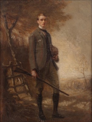 Lot 88 - English school (19th century) Portait of a...