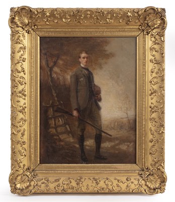 Lot 88 - English school (19th century) Portait of a...