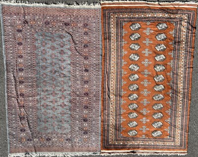 Lot 1243 - Two Bokhara-style rugs