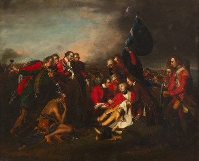 Lot 324 - After Benjamin West The Death of General James...