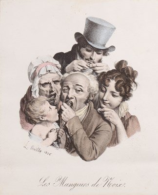 Lot 36 - Louis Léopold Boilly Les Mangeurs de Noix; Les...