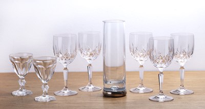 Lot 330 - Collection of glassware Comprising five...