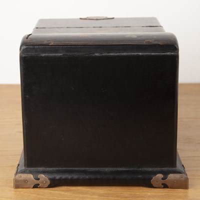 Lot 25 - Lacquered box or dressing table chest Chinese,...