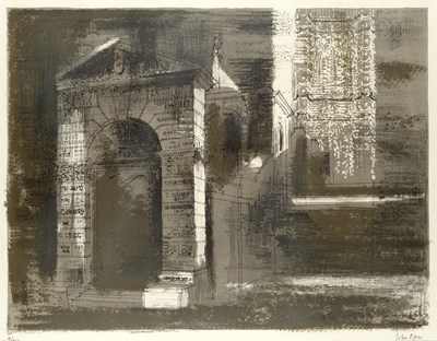 Lot 34 - John Piper (1903-1992) Westminster School I...