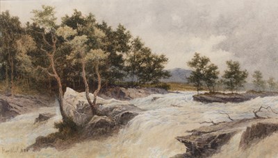 Lot 488 - David Hall McKewan (1817-1873) Lake Orta,...