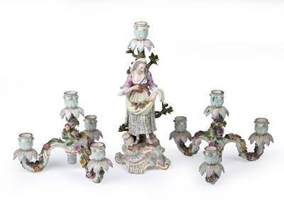 Lot 136 - A late 19th/ early 20th century Meissen...