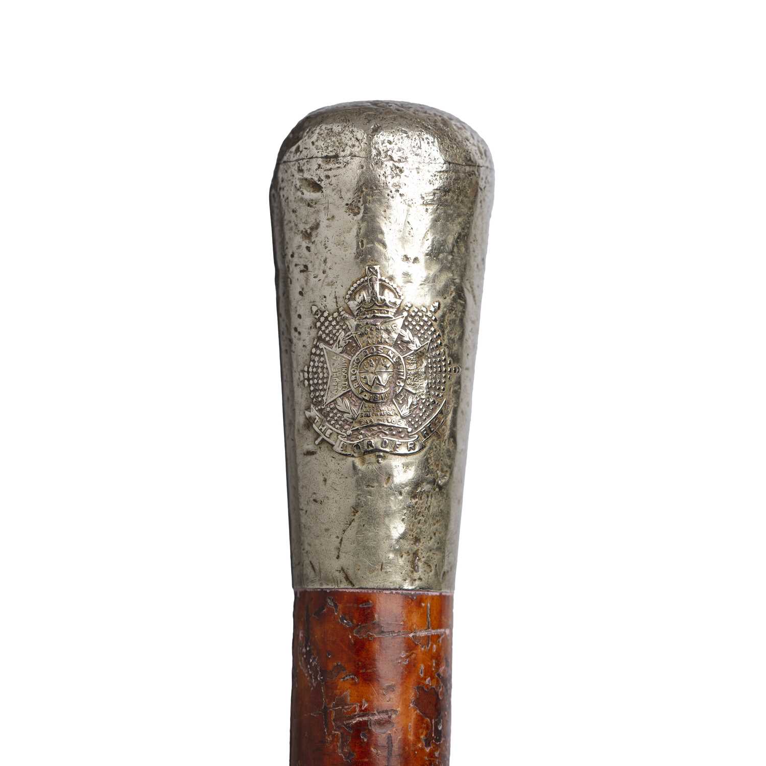 Lot 220 - An Aboriginal hunting boomerang 69cm together...