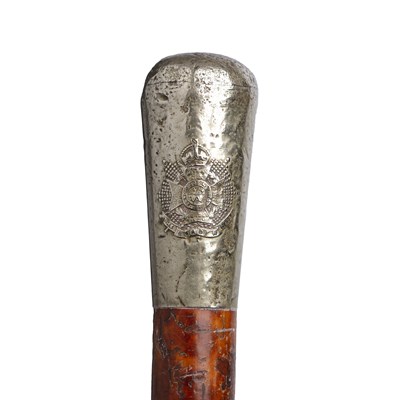 Lot 220 - An Aboriginal hunting boomerang 69cm together...