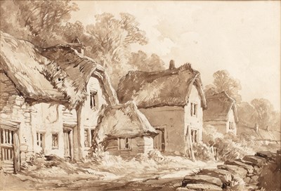 Lot 517 - William West (1810-c.1870) 'On the River Rhiw',...