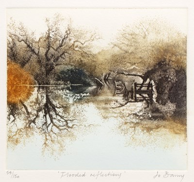 Lot 44 - Jo Barry (b.1949) 'Tread Softly', pencil...