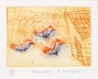 Lot 47 - Richard Spare (b.1951) 'Greek Boat', pencil...