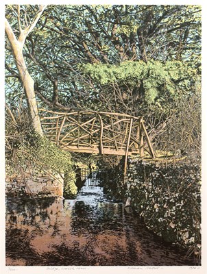 Lot 50 - Norman Stevens (1937-1988) 'Bridge, Lowick...