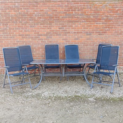Lot 1540 - A suite of garden furniture