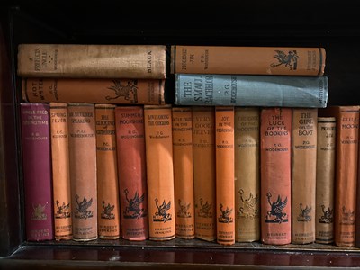 Lot 1093 - A large collection of books by P.G. Wodehouse
