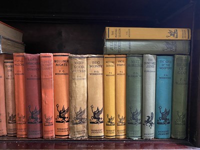 Lot 1093 - A large collection of books by P.G. Wodehouse