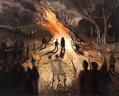 Lot 288 - Nan Youngman(1906-1995) Bonfire and pageant to...