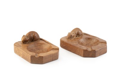 Lot 962 - Robert Thompson of Kilburn (1876-1955) A pair...