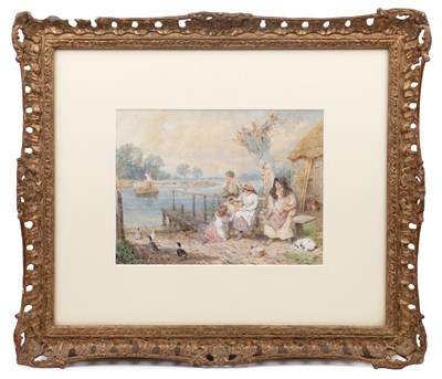 Lot 378 - Myles Birket Foster (1825-1899) Waiting for...