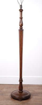 Lot 18 - Attributed to Heals Oak, standard lamp, with...