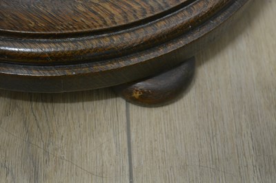 Lot 18 - Attributed to Heals Oak, standard lamp, with...