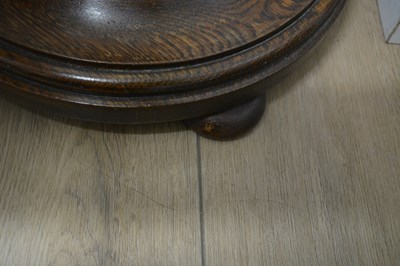 Lot 18 - Attributed to Heals Oak, standard lamp, with...