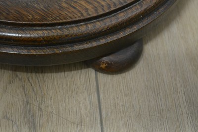 Lot 18 - Attributed to Heals Oak, standard lamp, with...