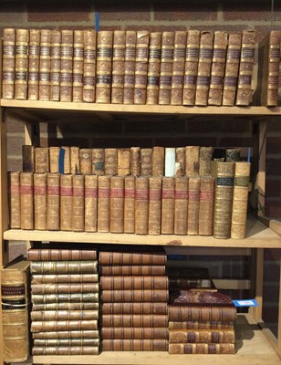 Lot 684 - 19th leather bindings: A Collection of c 90...
