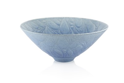 Lot 705 - Peter Lane (b.1932) Conical bowl porcelain,...