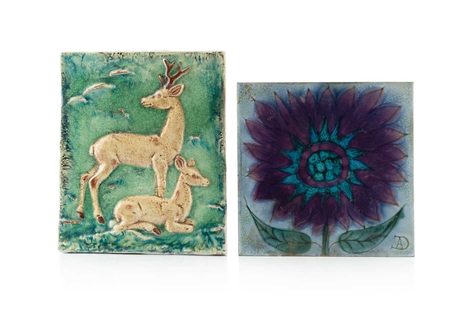 Lot 813 - Audrey Durnan for Chelsea Pottery Tile...