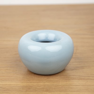 Lot 104 - Claire-de-lune-glazed apple-form water pot,...