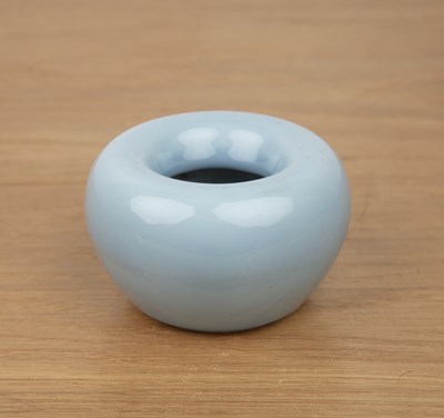 Lot 104 - Claire-de-lune-glazed apple-form water pot,...