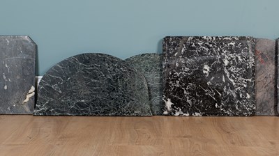 Lot 1569 - A group of eight pieces of marble
