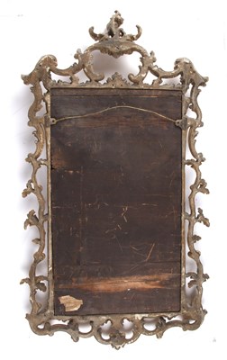 Lot 27 - A 18th century style Rococo gilded pine wall...