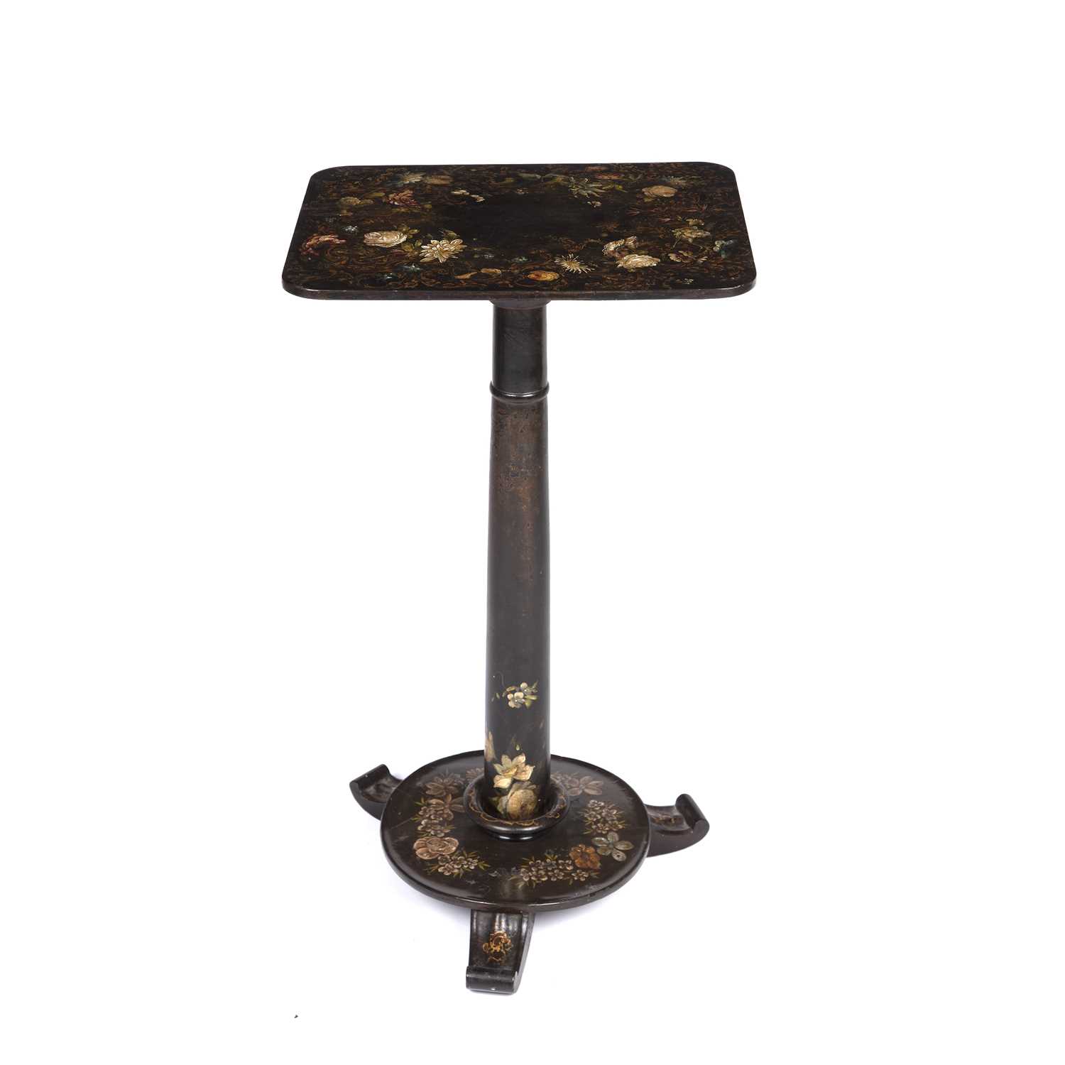 Lot 29 - A 19th century Jennens & Bettridge papier...