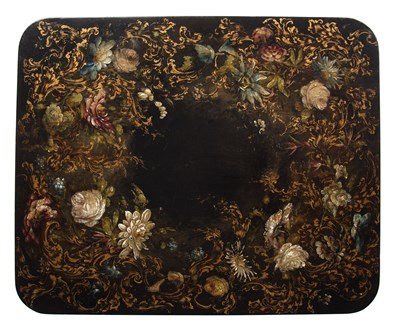 Lot 29 - A 19th century Jennens & Bettridge papier...