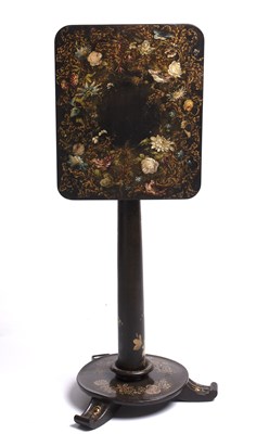 Lot 29 - A 19th century Jennens & Bettridge papier...