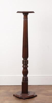 Lot 74 - Mahogany torchère 19th Century style, with...