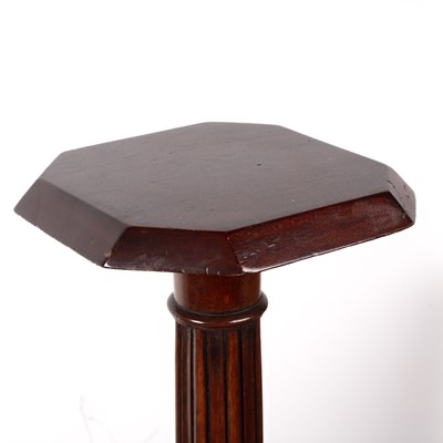 Lot 74 - Mahogany torchère 19th Century style, with...