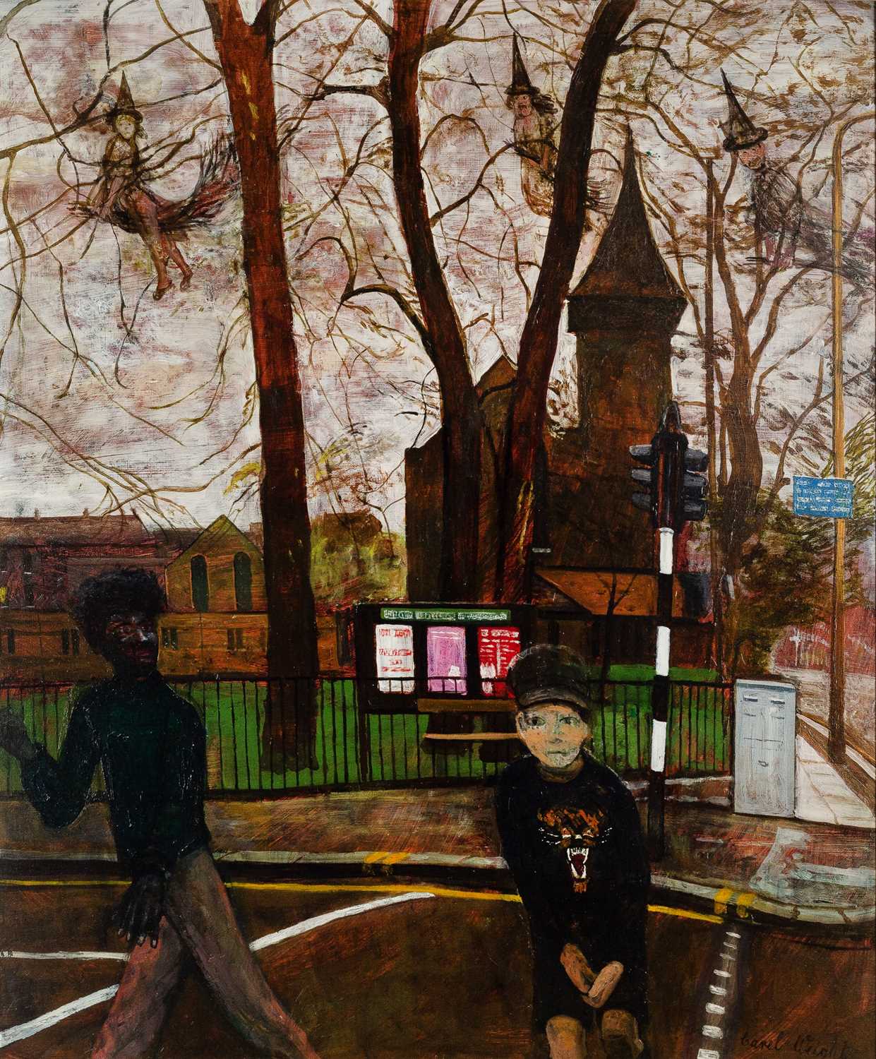 Lot Carel Weight (1908-1997) The Crossing signed...