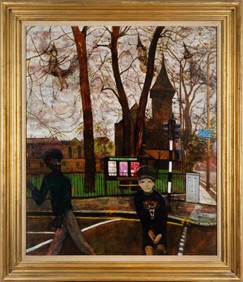 Lot Carel Weight (1908-1997) The Crossing signed...