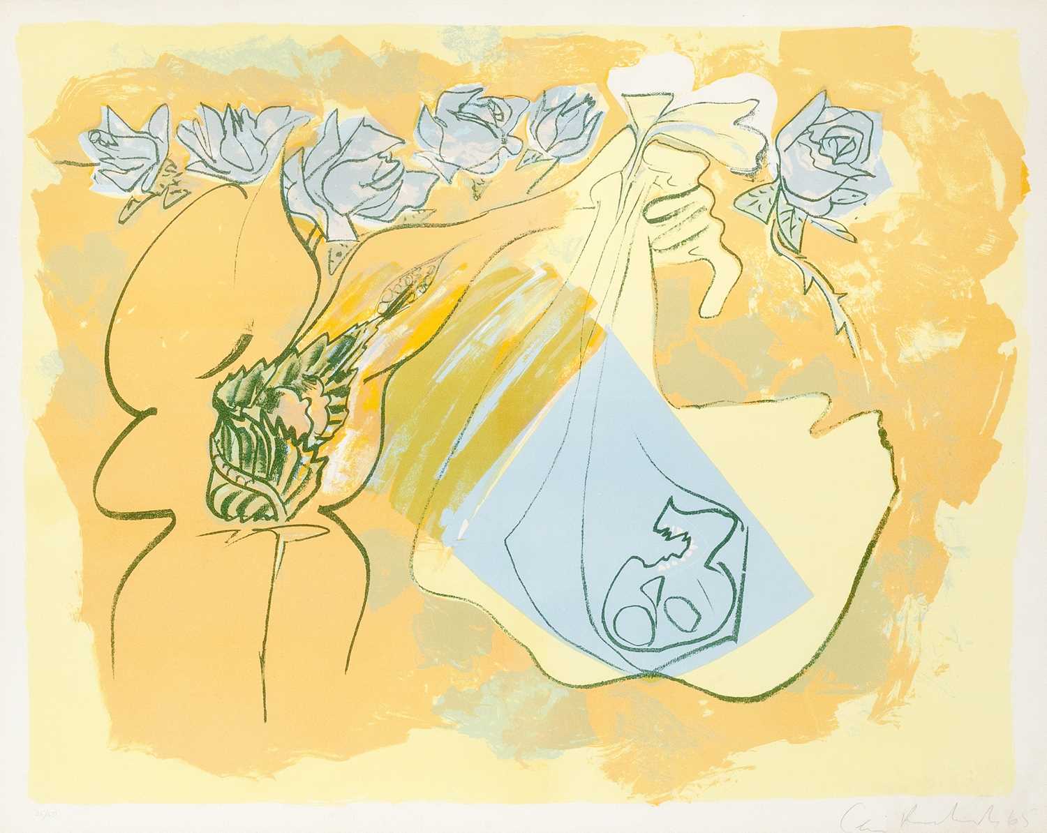 Lot 64 - Ceri Richards (1903-1971) The Broken Rose,...