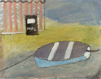 Lot 251 - Daphne McClure (b.1930) The Beach Hut No. 6...