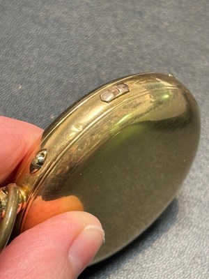 Lot 278 - A late Victorian 18ct gold hunter pocket watch,...