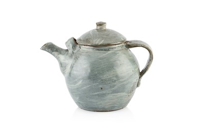 Lot 529 - Trevor Corser (1938-2015) Teapot with slip...