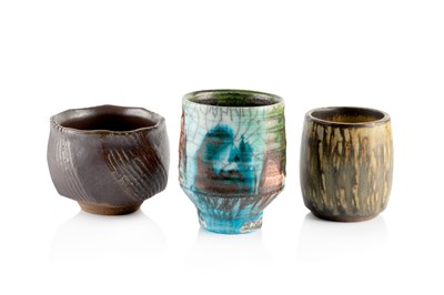 Lot 771 - Gunnar Nylund (1904-1977) Yunomi with golden...