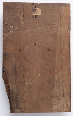 Lot 37 - An early 18th century carved walnut panel
