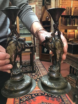 Lot 40 - Auguste Nicolas Cain (1821-1894) A pair of...