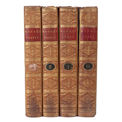 Lot 589 - MOORE (John) A View of Society and Manners in...